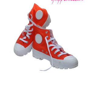 Orange Converse High Top