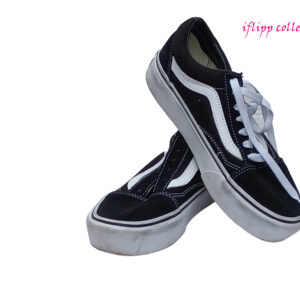 Van Black White Strip